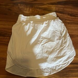 lululemon hotty hot white long skirt